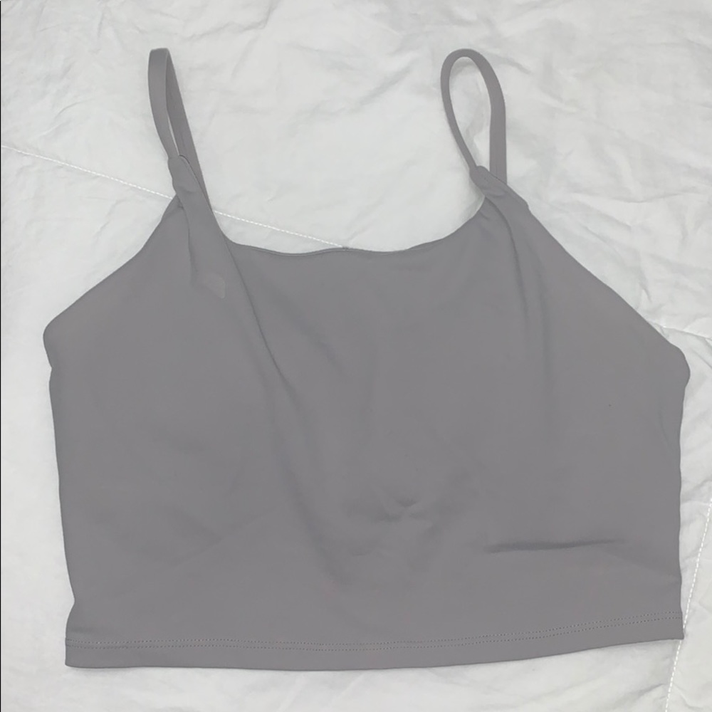 Famous Padded Tik Tok crop tank top (workout)